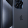 6.7” iPhone 15 Pro Max2 and 6.1” iPhone 15 Pro2 in Blue Titanium